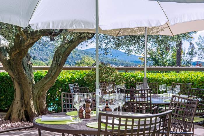 La Bastide du Calalou, Hôtel 4 étoiles dans le Var, Restaurant avec vue