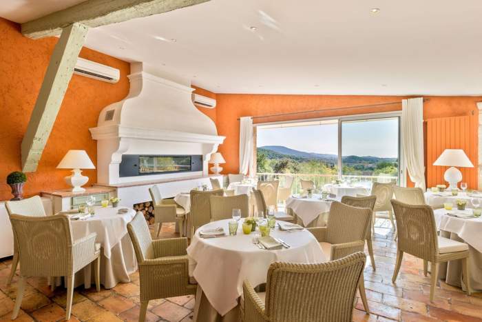 La Bastide du Calalou, Hôtel 4 étoiles dans le Var, Restaurant, Cheminée