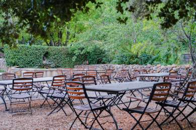 La Bastide du Calalou, Domaine Mariage Var, Terrasse du Restaurant