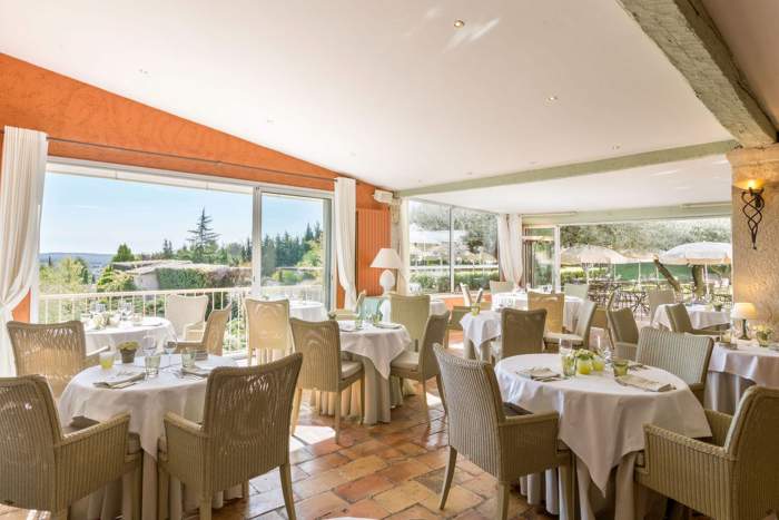 La Bastide du Calalou, Hôtel 4 étoiles dans le Var, Intérieur Restaurant