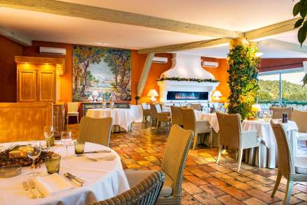 La Bastide du Calalou, Restaurant Moissac-Bellevue, Intérieur du Restaurant.