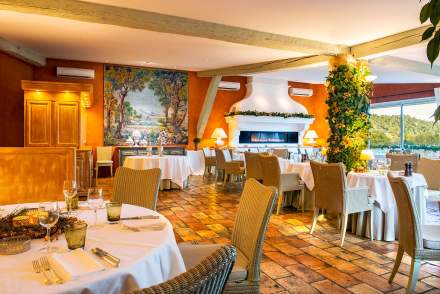 La Bastide du Calalou, Restaurant Moissac-Bellevue, Intérieur du Restaurant.