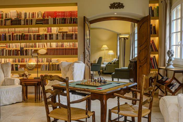 La Bastide du Calalou, Hôtel 4 étoiles dans le Var, Bibliothèque